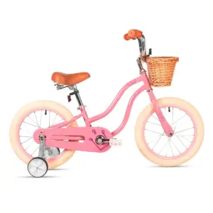 Bicicleta Infantil Turbo Little Princess R16 Rosa