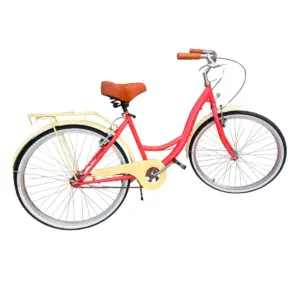 Bicicleta Urbana OneBike Lady R26 Parrilla Salmón 1V
