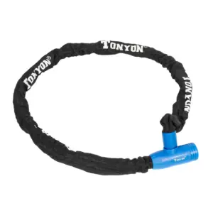 Candado de Seguridad TONYON Cadena Forrada 8 mm Largo 1200 mm